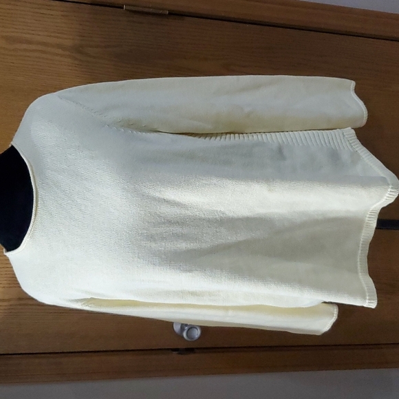 J Jill warm knit crew neck sweater cotton wool blend - Picture 1 of 6